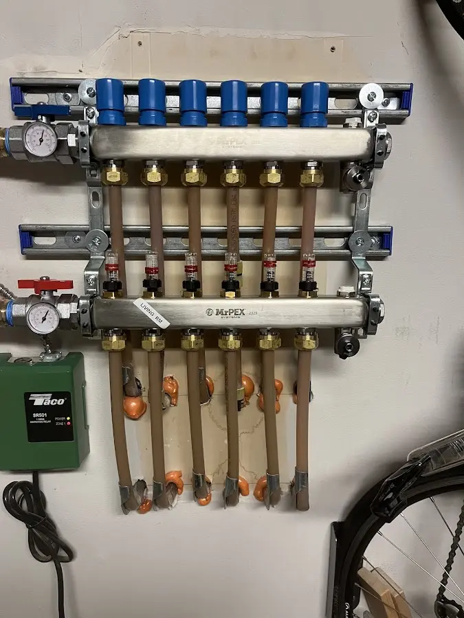 Plumber performing Leak Detection at a residential property in Ashdown